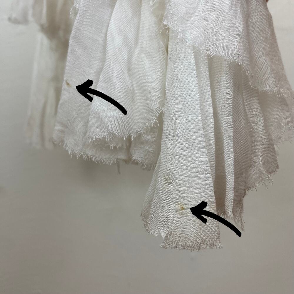 FP One - Free People Clover Skirt - White - Size Medium - Picture 11 of 11